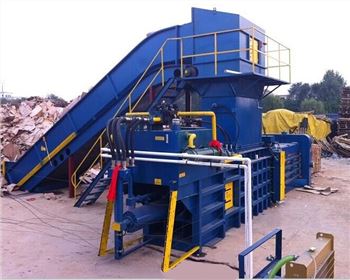 卧式廢(fèi)紙打包(bāo)機